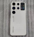 S25 Ultra 5G Smartphone 16GB - 6.6 Inch AMOLED Unlocked Mobile White 2 g Tidesmit