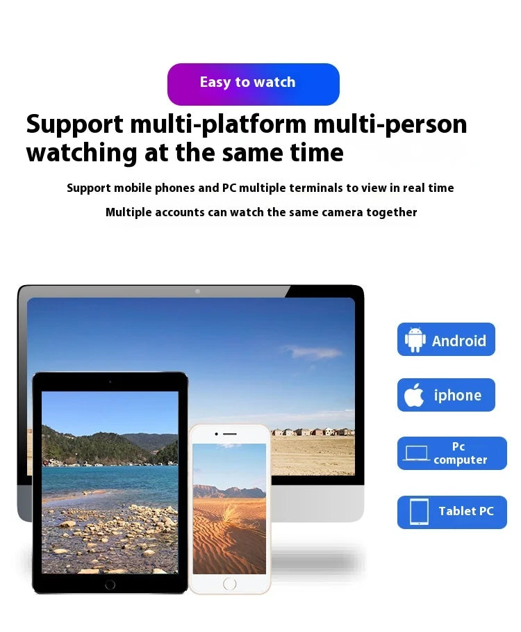 ICSEE P11 8mp 4K wireless wifi camera home security HD network monitor video outdoor dual lens waterproof 6MP 3K ip ptz camera Tidesmit