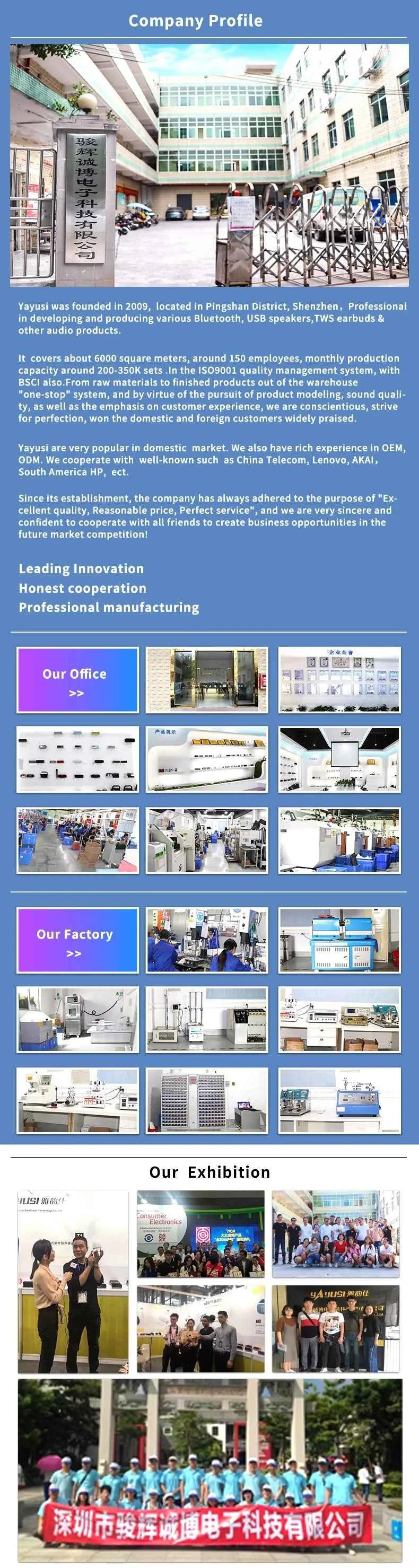 Wired Mini USB Colorful Light Speaker with HD Sound for Laptop Computer My Store