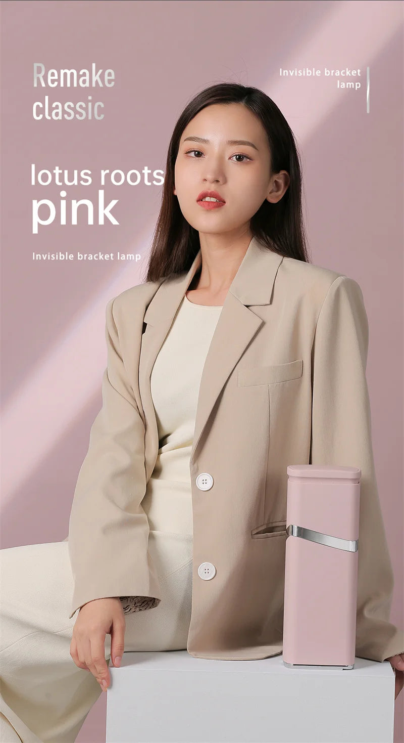 Hot yy-1 pink selfish phone small ring tiktok light photo and video production battery powered ring light 360 photo studio Tidesmit