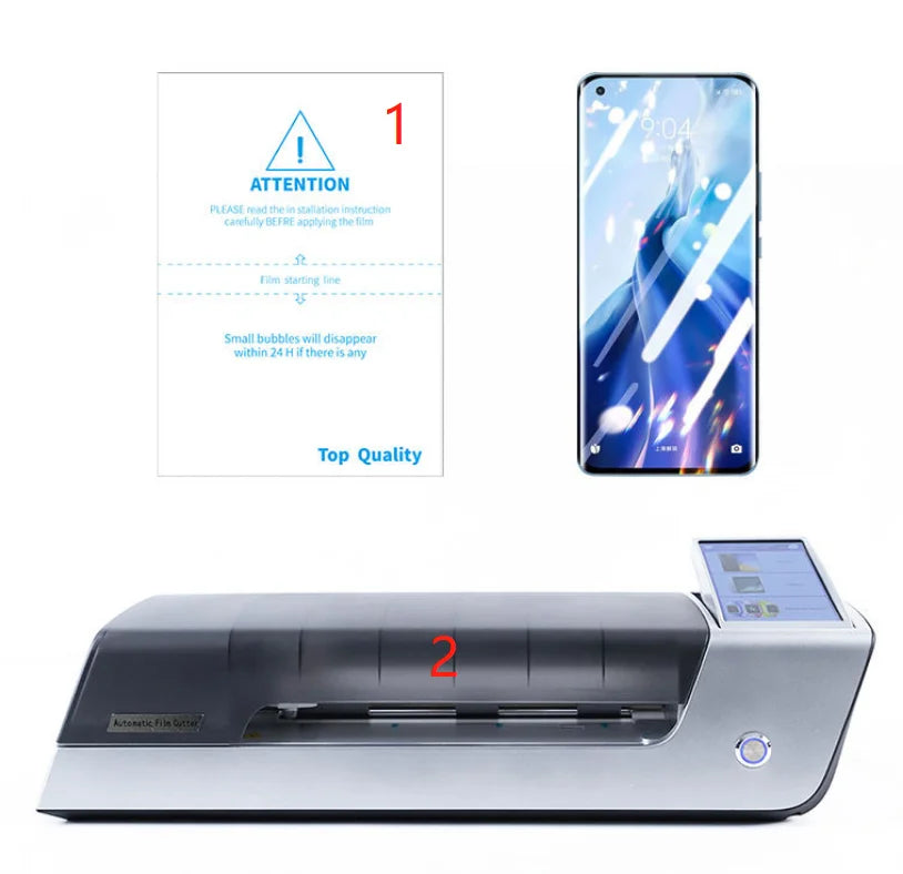 hydrocoagulant Film 3A Repair Matte Anti-fingerprint Anti-scratch Mobile Phone Screen Protective Film Tidesmit