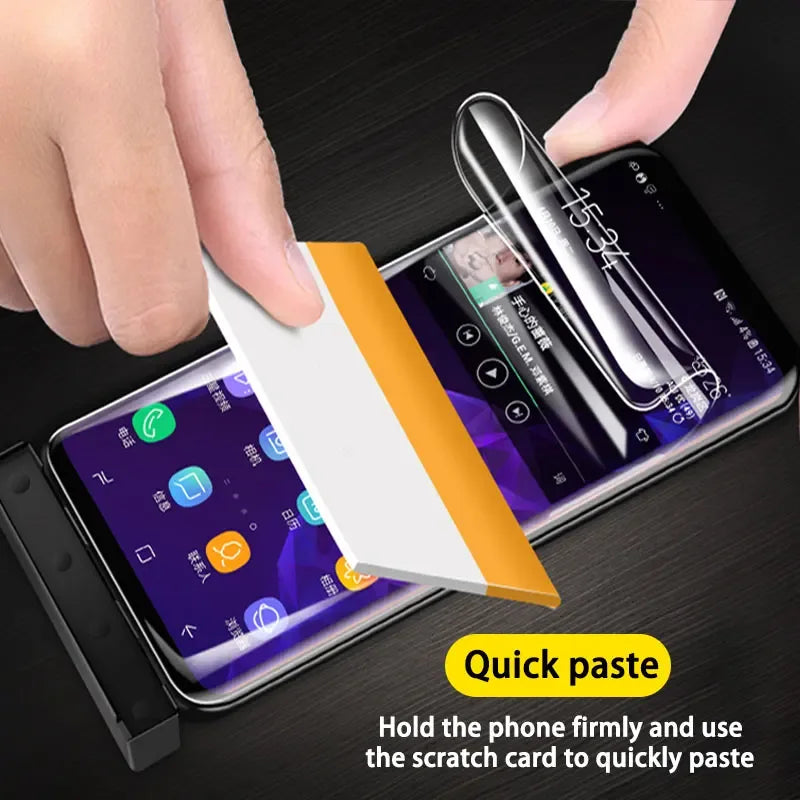 Hydrogel Screen Protector for Samsung Galaxy - Anti-Scratch HD Film Tidesmit