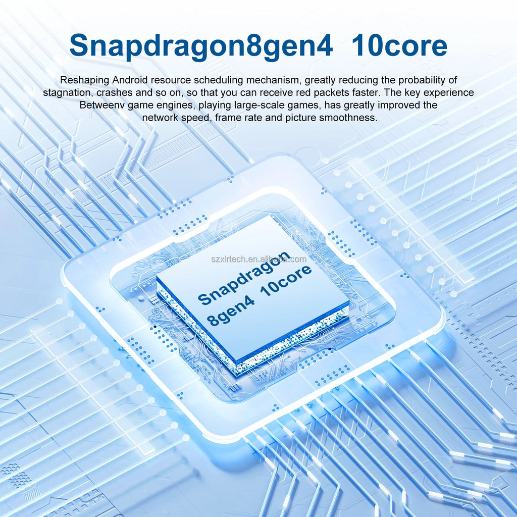 Tidesmit 5G Android Smartphone: 7.3-Inch Display, 22GB RAM, 1TB Storage Tidesmit