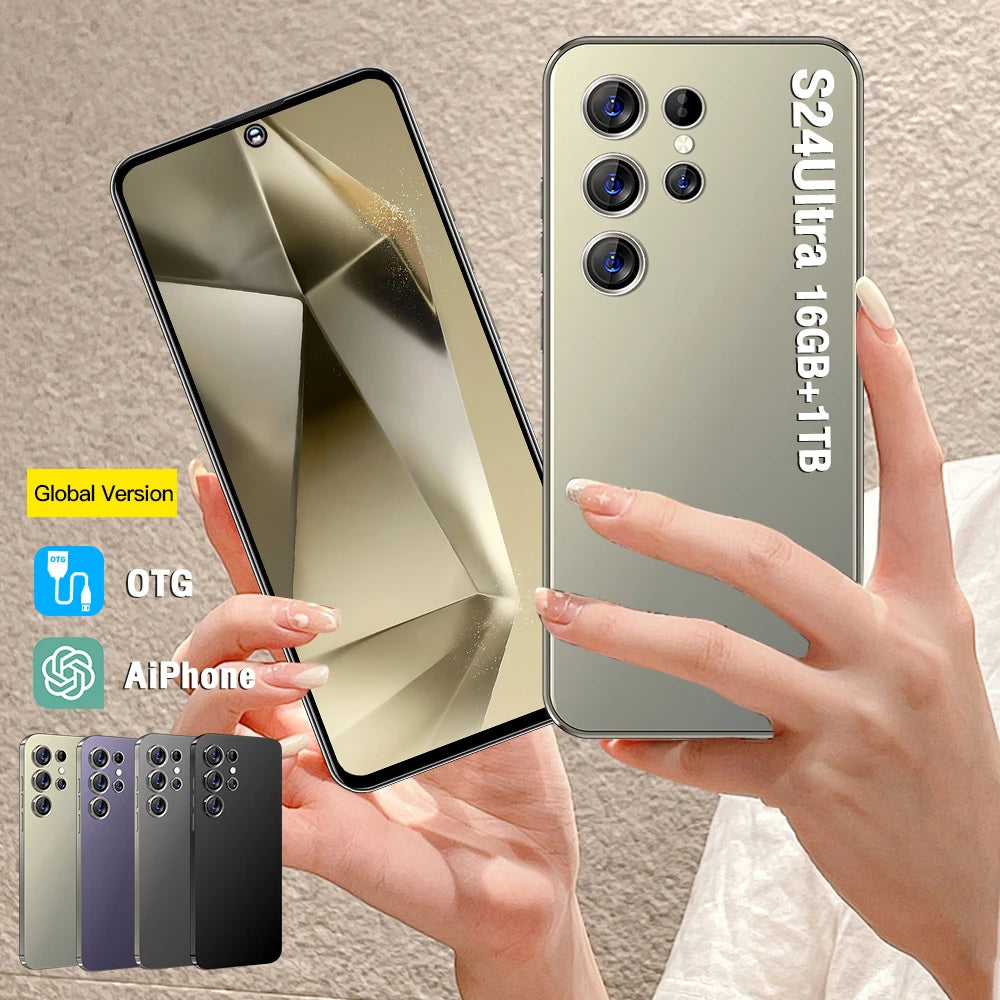 Refurbished Samsung S24 Ultra 5G CDMA DualSIM 1TB storage and 16GB RAM for global use