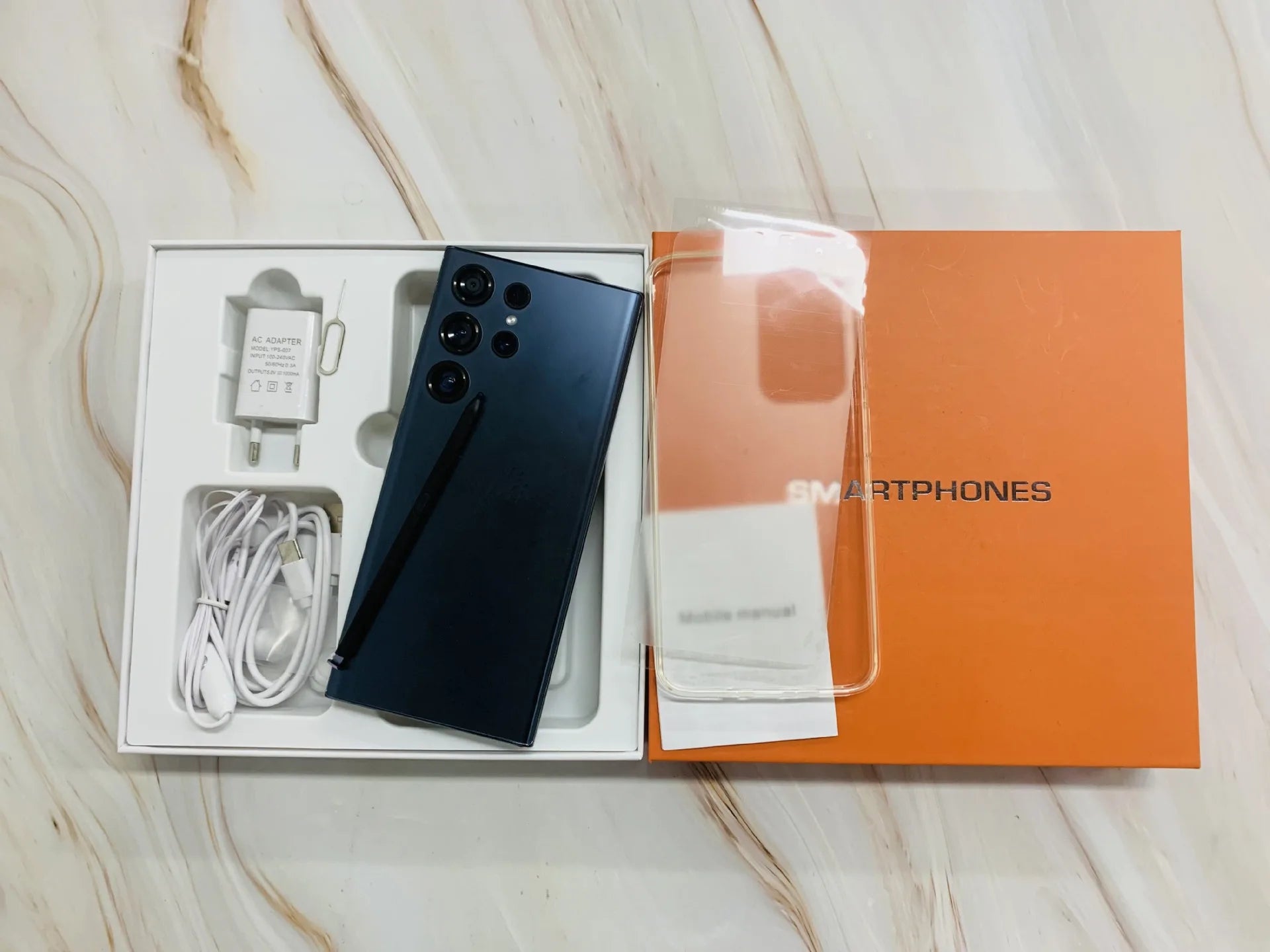 SVm Sun S23 Ultra Android Smart Phone High Quality 8+256GB HD Screen Resolution LTE and CDMA Cellular in French and Spanish Tidesmit