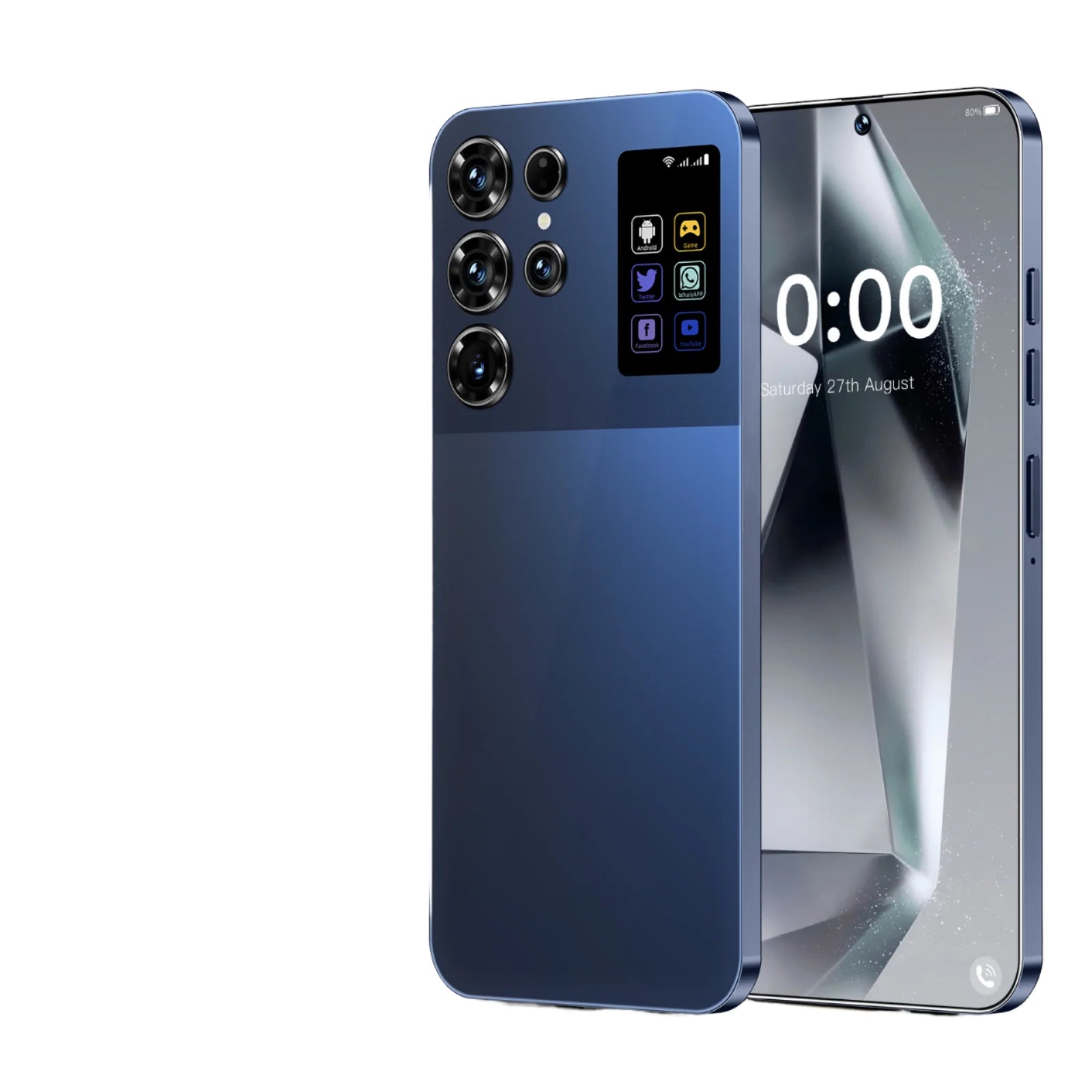 Tidesmit 5G Smartphone 16GB RAM 1TB Storage 7.3 Inch AMOLED Display Tidesmit