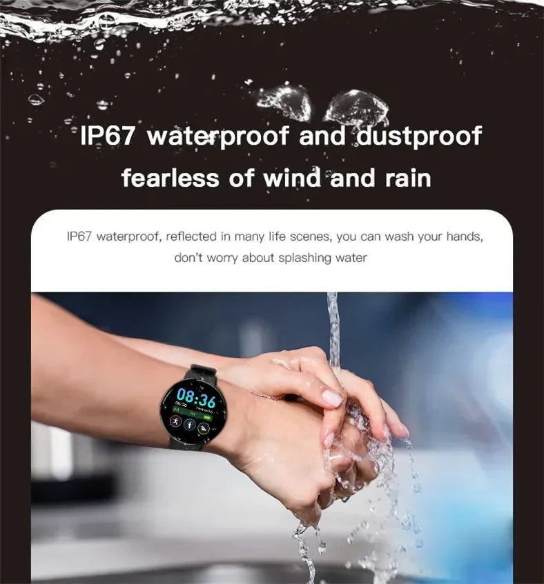 D18 Reloj Smart Watches Waterproof Fitness Tracker D18 Bands Bracelet Smartwatch for Kids Girls Boys Men Women Ladies 2024 - Tidesmit