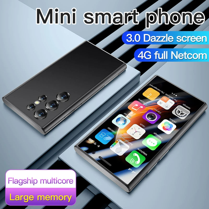 RTS 3G&4G Smart Phone Mini Porket Phone Portable Mini Cell Phone 3.0 Inch Display SOYES S23 PRO 4G Tidesmit