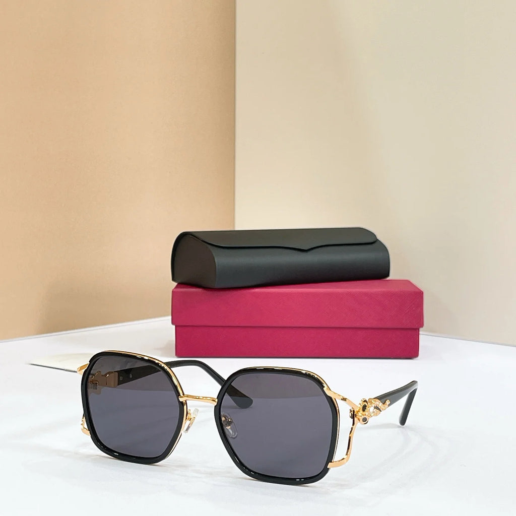 2026 Men's Fashion Running Sunglasses  Luxury Designer Metal-Frame Shades