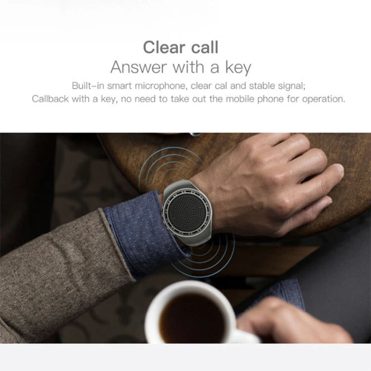 New U6 Watch-shaped Wearable Wireless Speaker Selfie Sports Portable Mibi Smart Watch Type Speaker Tidesmit
