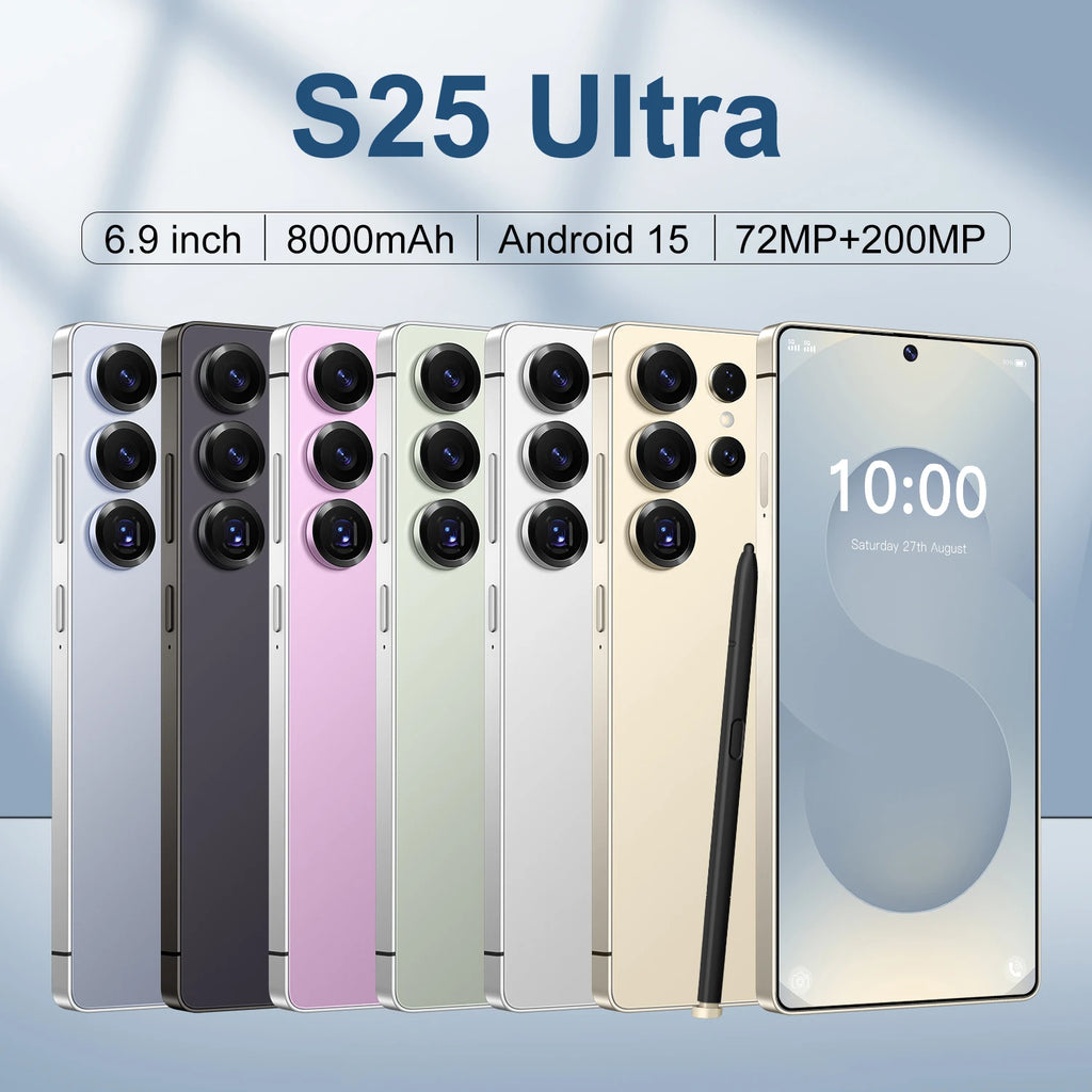 5G Smartphone Android 15 | 128GB Unlocked Dual SIM Phone Tidesmit