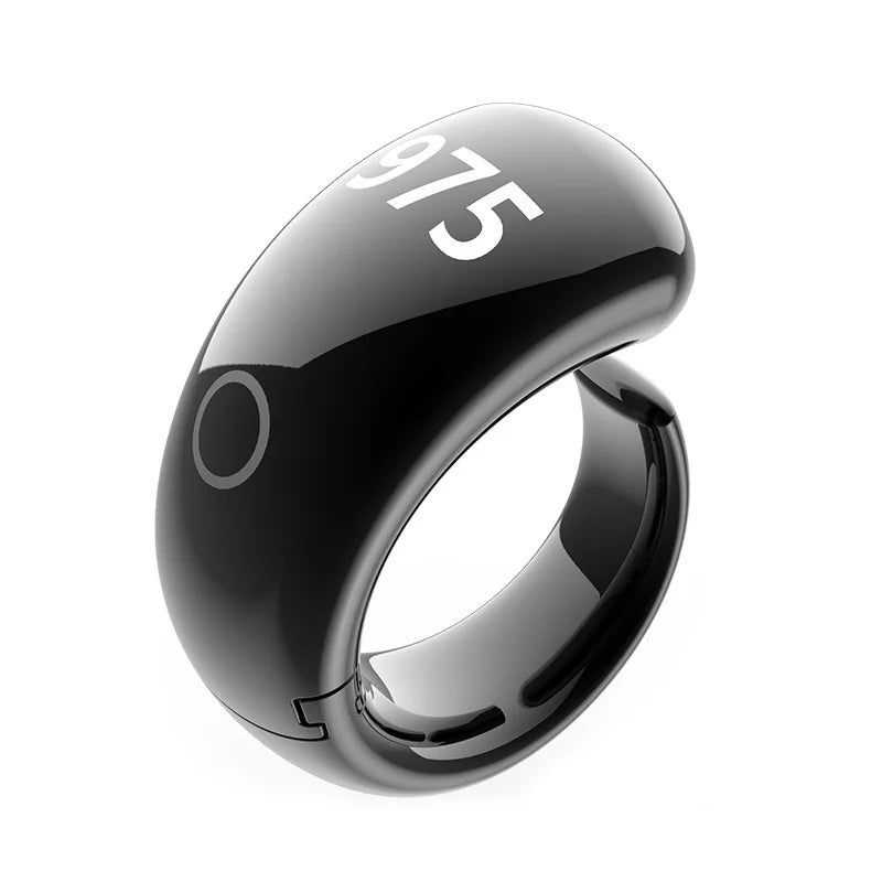 Middle East Best Seller Waterproof NFC Smart Ring with Sleep Tracker IOS Compatible for Bluetooth APP Connected Sq976 black Tidesmit