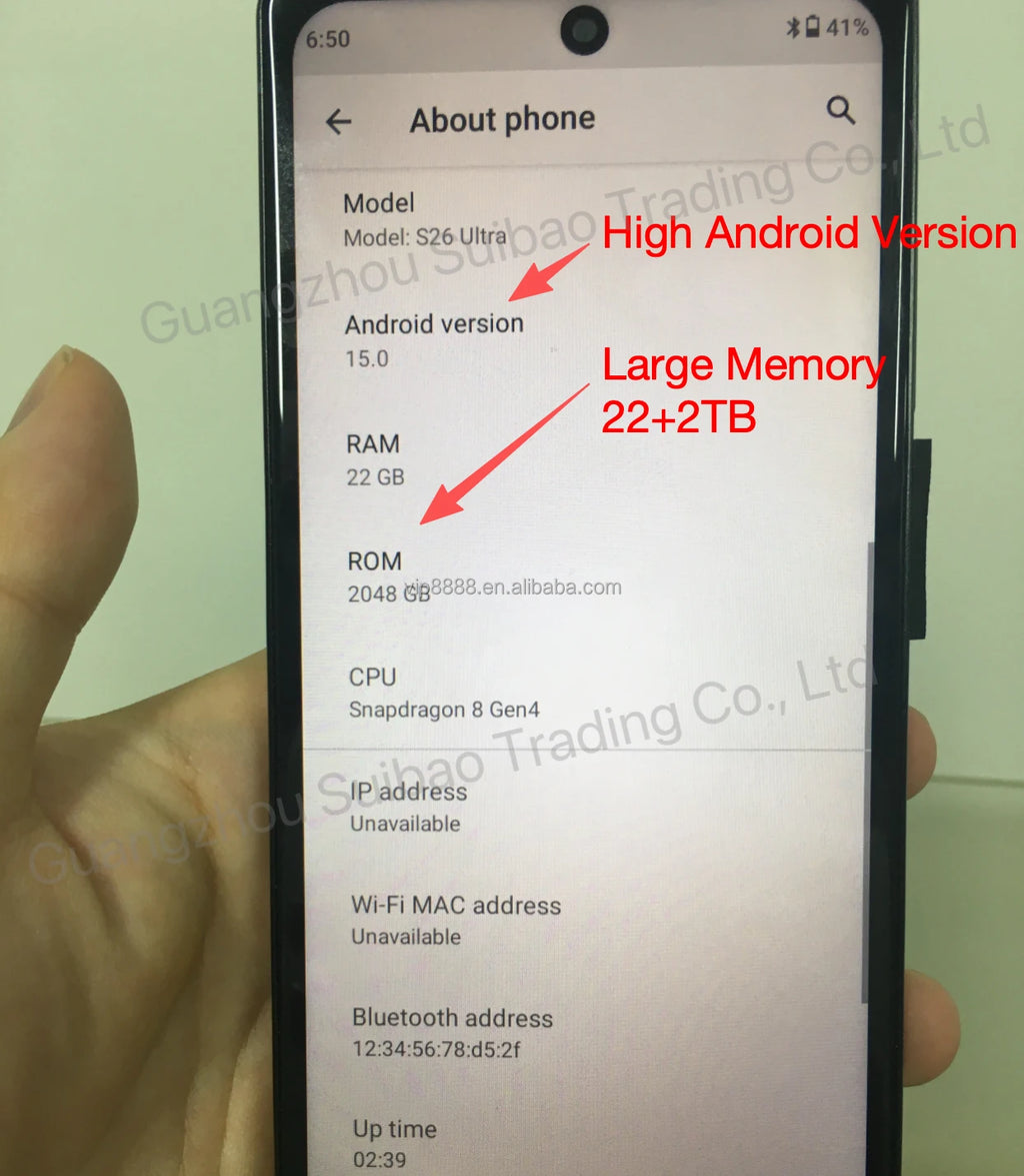 22GB+2TB S26 ultra 5G Smart Phone 2025 New Android 15 7.3 Inch WIFI Global 5G Unlocked Dual SIM S25 ultra Smart Phones