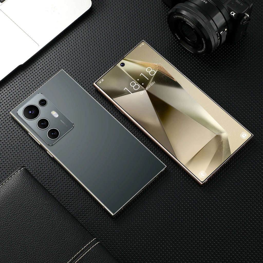 Tidesmit 5G Smartphone, 7.3-inch AMOLED, 108MP Camera, 256GB, Unlocked Tidesmit