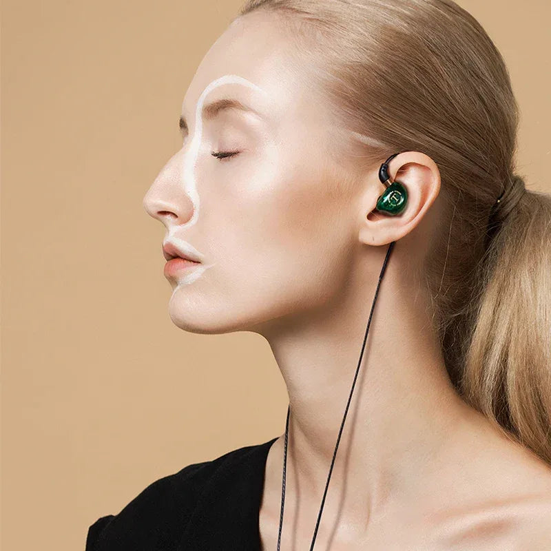 Tidesmit Wired Headphones with Dual Drivers and Bass Stereo - 1 Pair Tidesmit