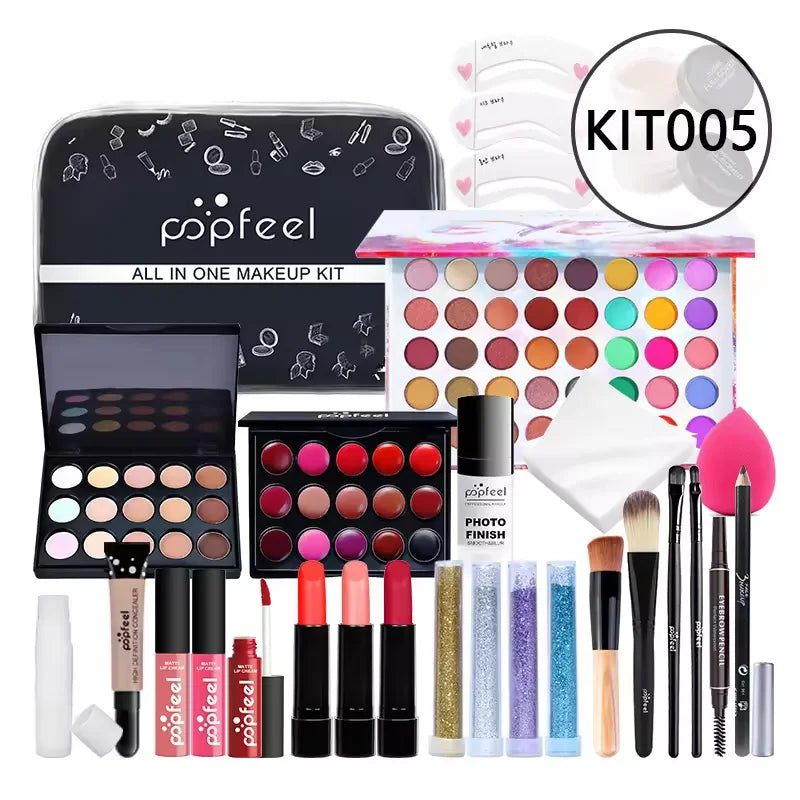 HOT 20 Styles New Fashion Eye Shadow POPFEEL Birthday Gift Makeup Gift Set ALL in ONE Full Professional Makeup Kit for Girl ALIBABA Tidesmit