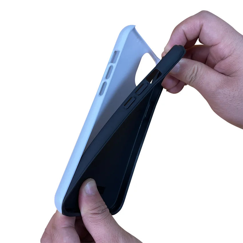 Double Layer Blank Phone Case for Sublimation Printing Thermal Transfer Printing Phone Case Tidesmit