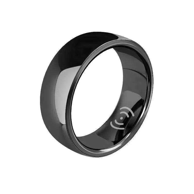 New Couple SR300 Smart Rings Intelligent Fitness Tracker Health Monitor Smart Ring for Men and Women Black Tidesmit