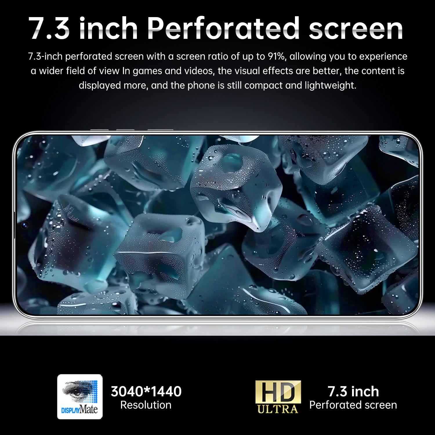 2025 Newest OnePlus 12R 5G Global, 12GB+256GB 7.3 Inch ColorOS 15 Deca Core Smart Phone Tidesmit