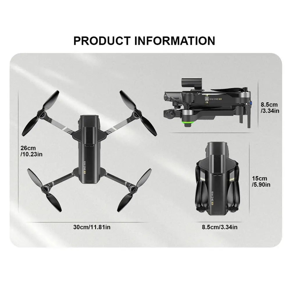 8K GPS Camera Drone with Obstacle Avoidance & Brushless Motor Tidesmit