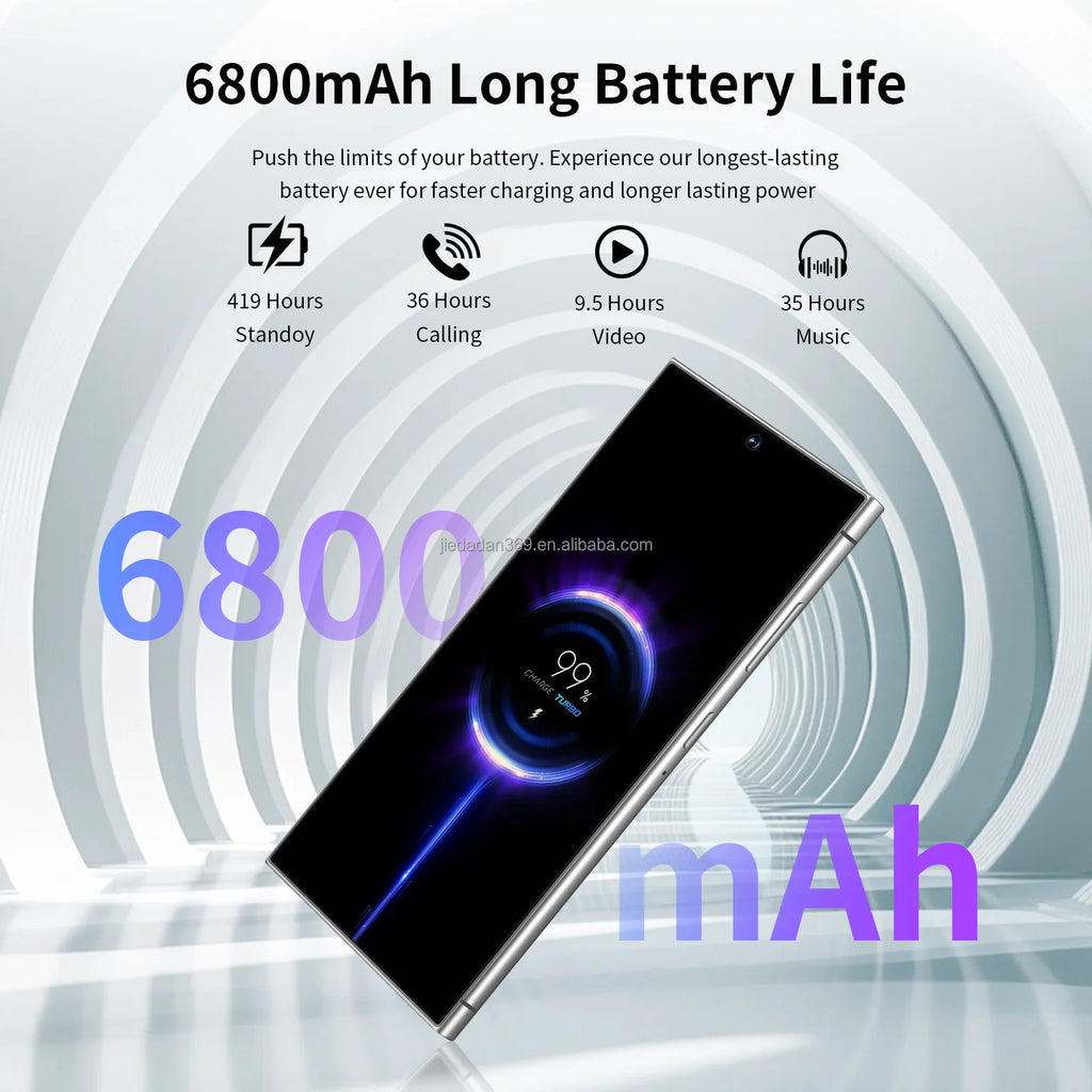 Value Deal S25 Smart Phone Original 7.3-inch Large Screen 16+1TB Storage Cross-border Tidesmit