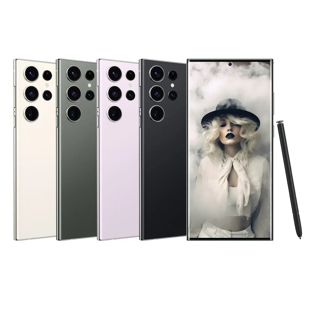 Note 30 Ultra Smartphone 7.3 Inch AMOLED Screen Telephone Smartphone 5G Cellphone Large Screen HD Camera Tidesmit