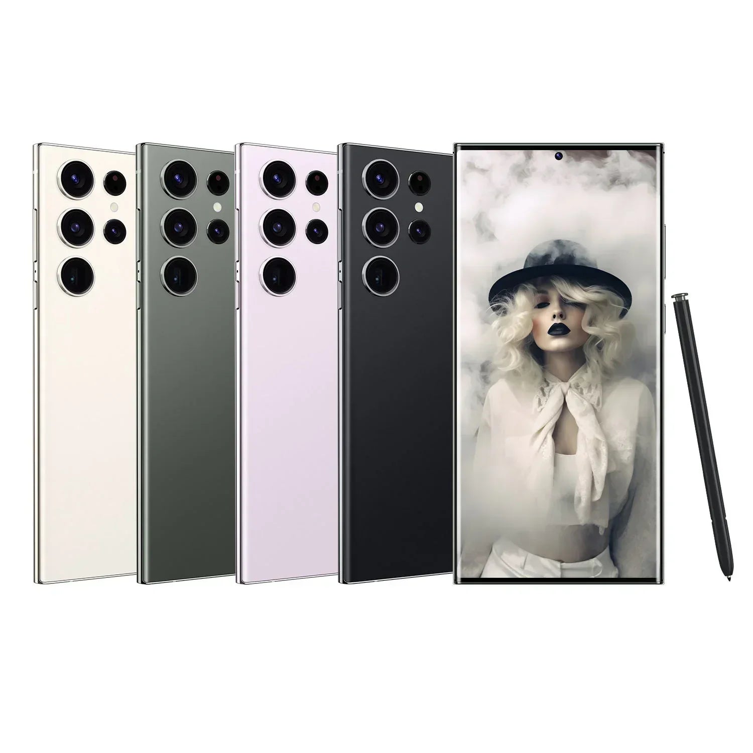 Note 30 Ultra Smartphone 7.3 Inch AMOLED Screen Telephone Smartphone 5G Cellphone Large Screen HD Camera Tidesmit