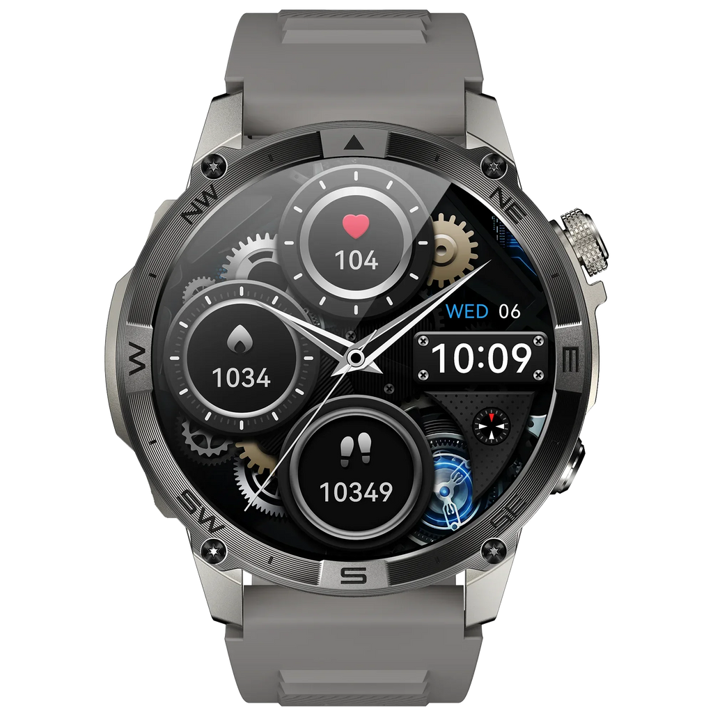 VALDUS 1.43 Inch AMOLED Round Screen Waterproof IP68 Bluetooth Call Smartwatch NFC GPS Heart Rate Monitor VG40 PRO Smart Watch - Tidesmit