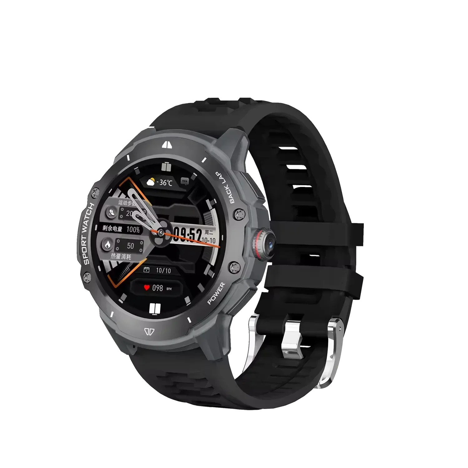 PGD Smartwatch 4G Lte GPS Wifi Con Sim Card NFC Dual Camera 16/64G ROM Storage Heart Rate Android Smart Watch Man PK X8 - Tidesmit