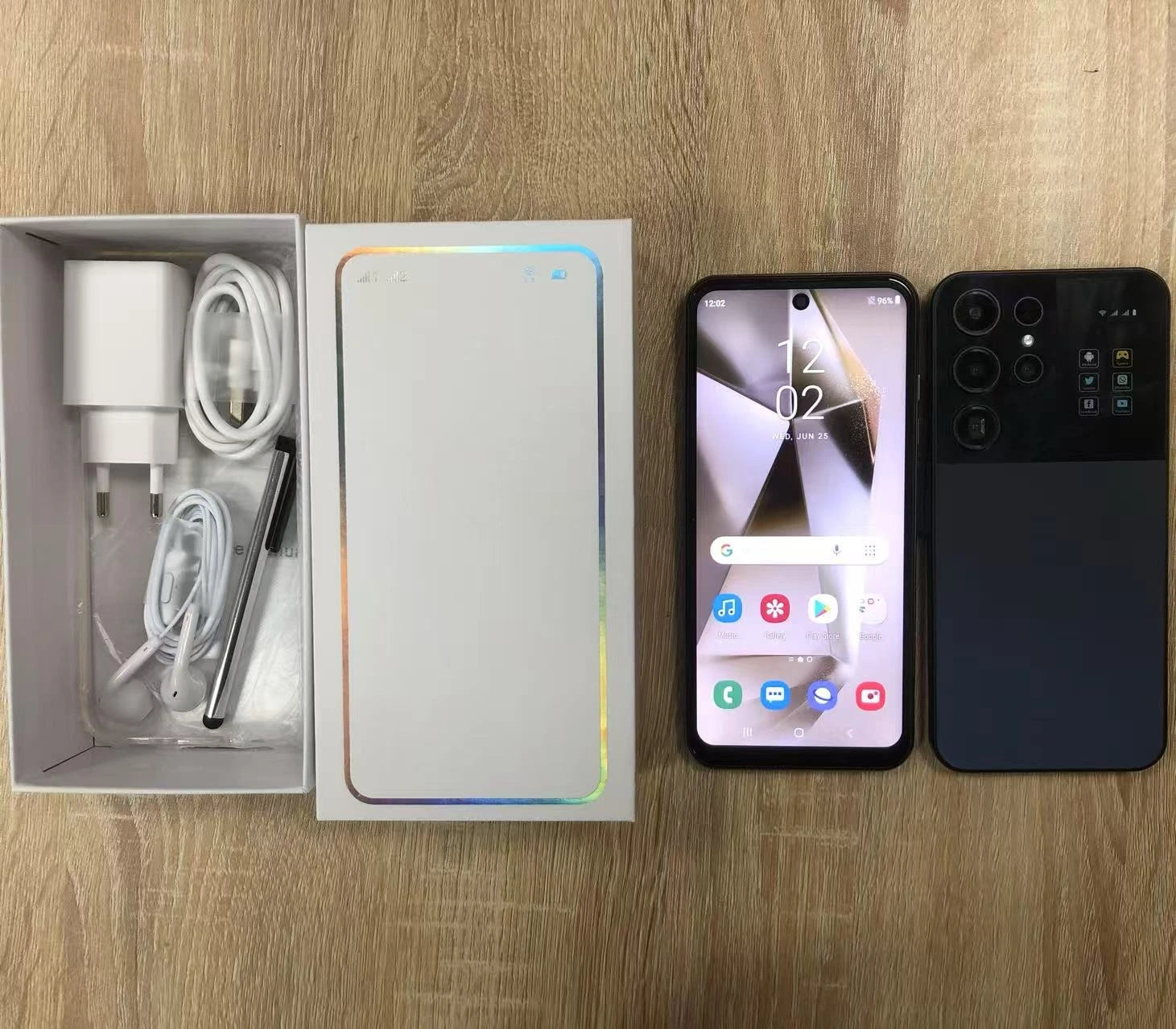 Real high quality 22+1tb s25 ultra smartphone best selling android 15phone cheap 7.3inch s25 ultra smart phone Tidesmit