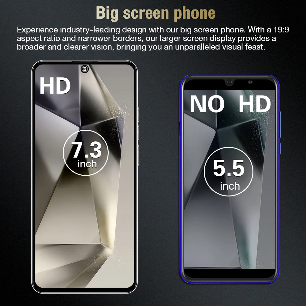 Tidesmit S24 Ultra 5G 1TB smartphone with 7.3 inch display for high-performance mobile gaming and multitasking