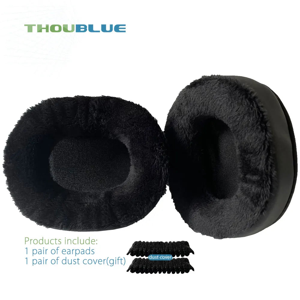 HyperX Cloud Replacement Ear Pads - Memory Foam Over-Ear Cushions 5Black velvet Tidesmit