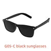 2024 New Cheap Fashion Anti Blue-ray G05 Smart Sunglasses BT5.3 AI Music Play Phone Call Touch Glasses AR Wireless Smart Glasses G05-C-Black Tidesmit