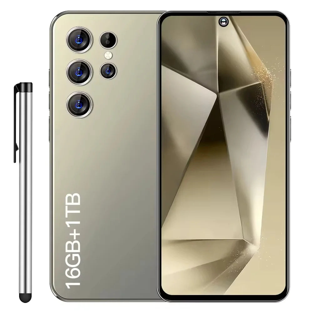 Samsung S25 Ultra 5G 7.3-inch HD OLED Android smartphone global edition showing detailed display and design features