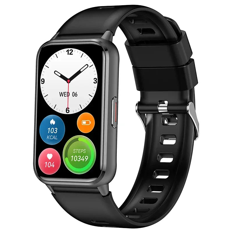 BT5.3 HD AMOLED Women's Sports Smart Watch Waterproof Fitness Tracker Sleep Chronograph Functions Digital Touch Metal Silica Gel - Tidesmit