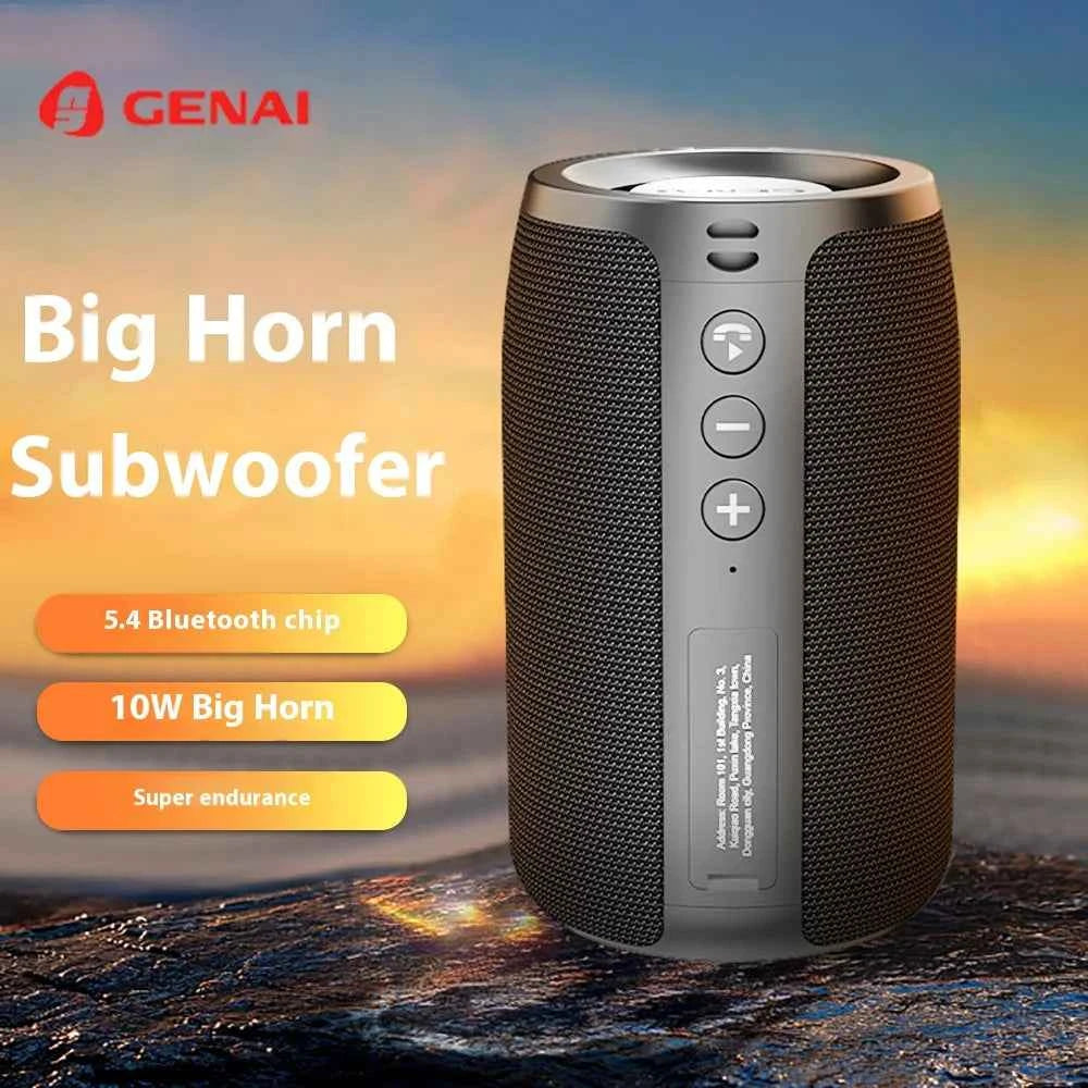 Custom Mini Portable for Bluetooth Speaker Best Sound Quality Subwoofer with LED for Outdoor Parties USB Power Source My Store