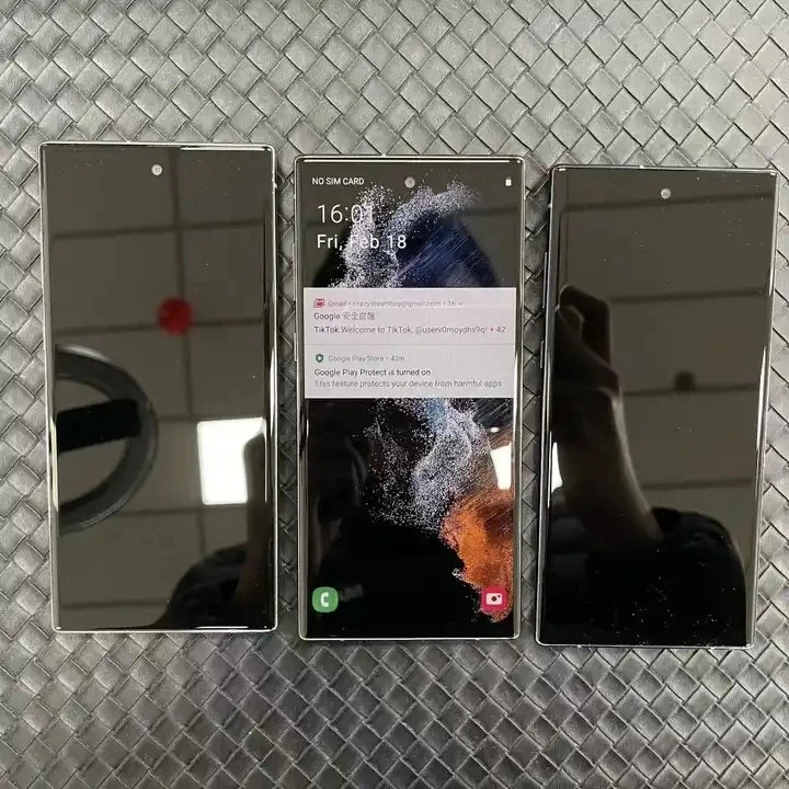 Note30 Ultra Original 5G Smart Phone 48MP+108MP HD Beauty Camera 16GB+1TB Memory 7.3inch Android13 Decacore CPU Tidesmit