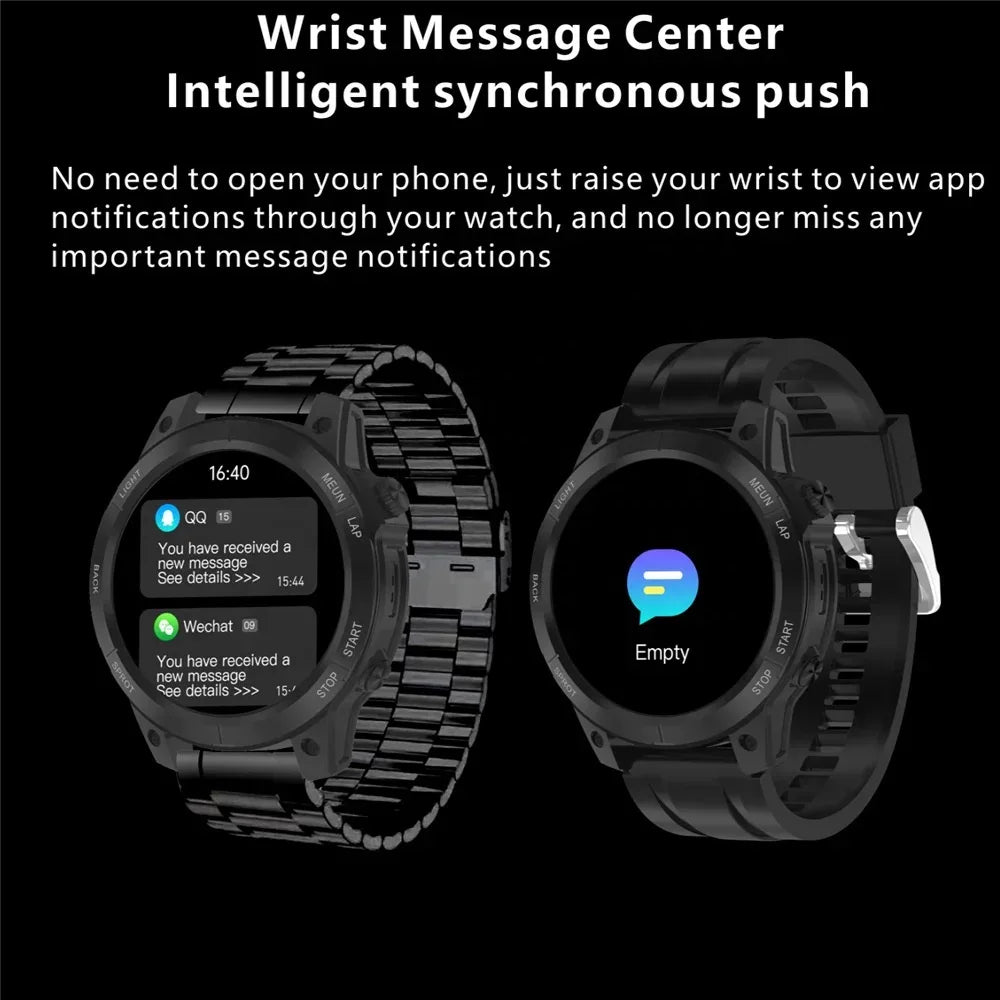 New S70 Max Smart Watch 1.62inch AI Voice BT Call Wireless Charging Sport Fitness Tracker Smartwatch NFC Payment GPS Navigation - Tidesmit