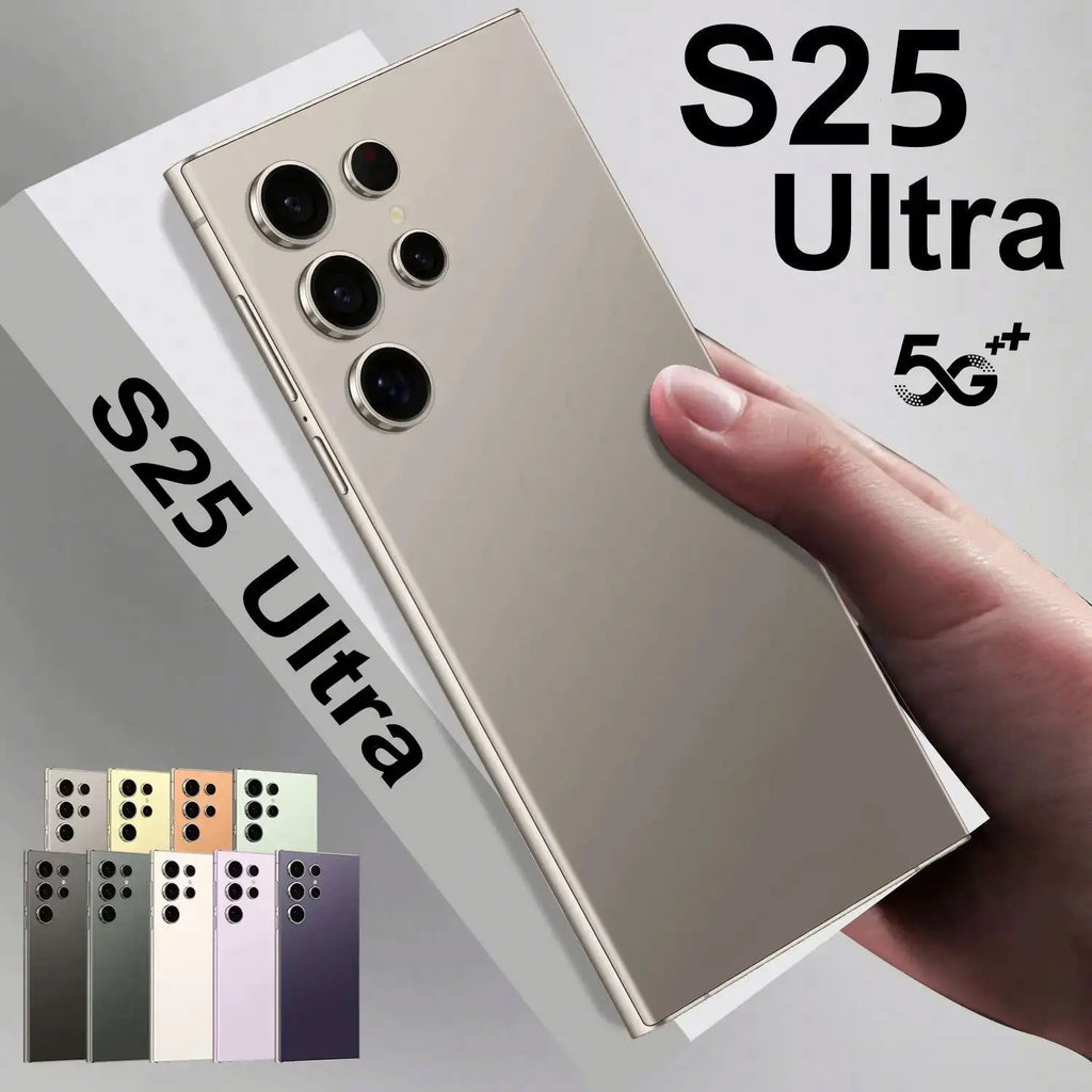 2025 Latest Hot Selling S25 Ultra Unlocking Smartphone 7.3inch 16+1TB 5G Mobile Phone Android14.0 Cell Phone Tidesmit