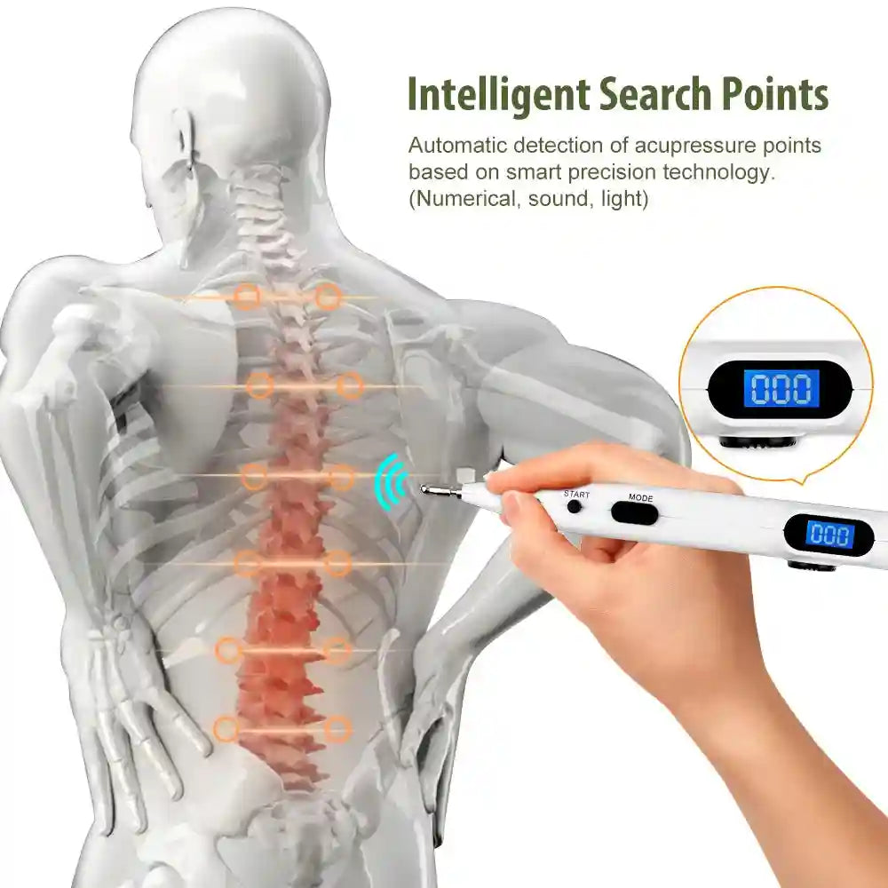 Acupuncture Pen Digital Electric Muscle Stimulator for Home Relaxation Relaxation Treatment Tidesmit