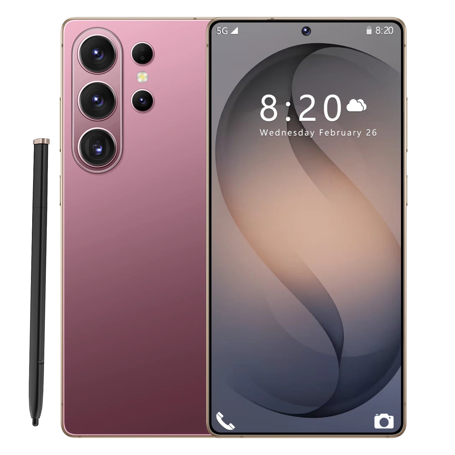 Original S26 Ultra 5G smartphone with 16GB RAM 1TB storage unlocked Android 15 device with HD beauty camera