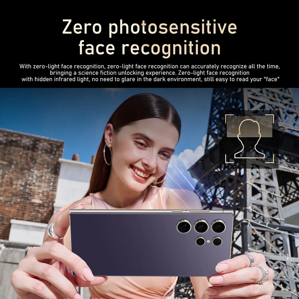 S24 Ultra 5G Smartphone 1TB 16GB RAM 7.3 Inch AMOLED Display Tidesmit