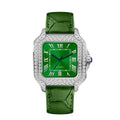 Wholesale Sport Diamond Stainless Steel Luxury Iced Out Watch Men Women Moissanite Automatic Mechanical 20mm Band Watch