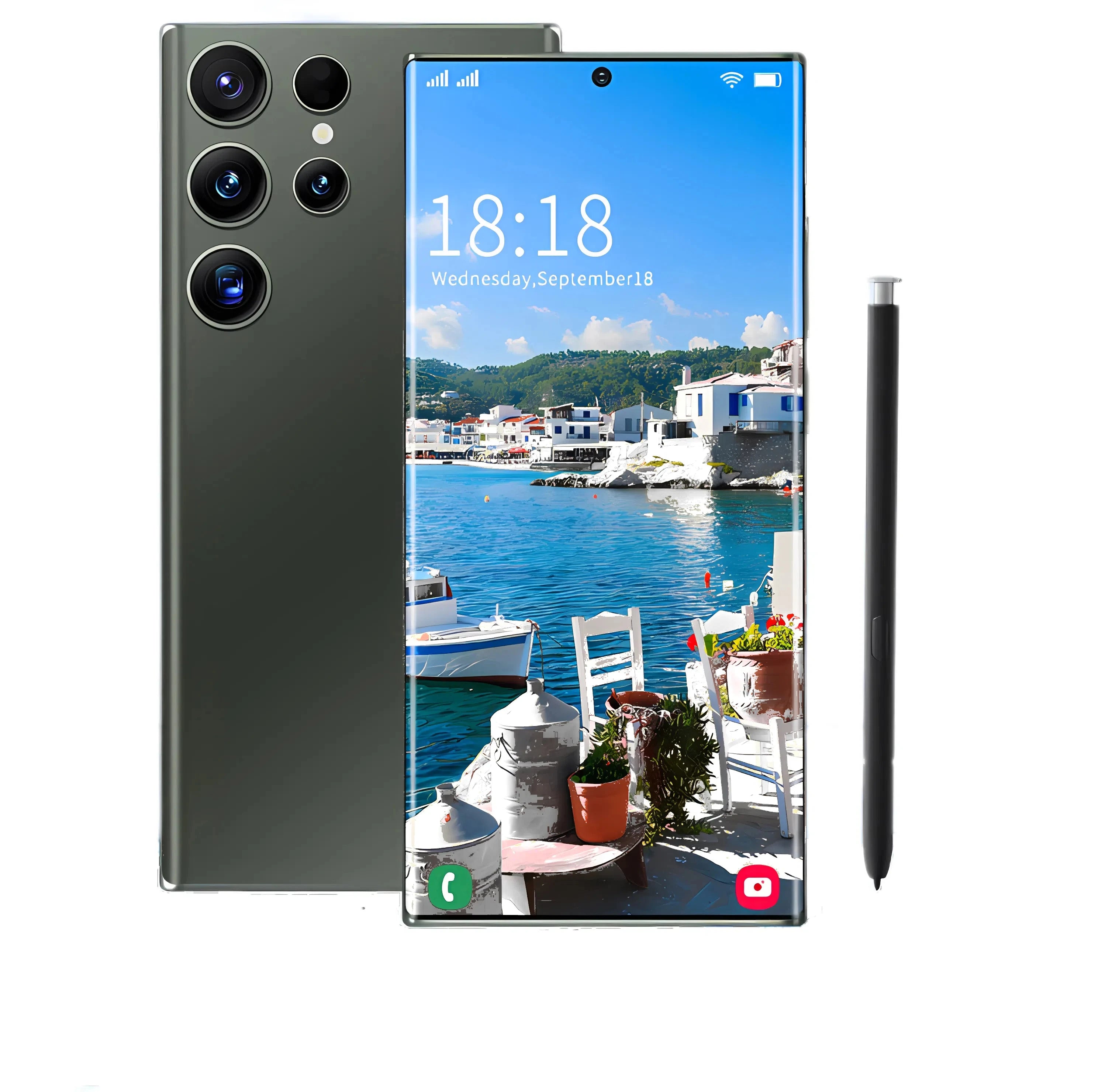 SVm Sun S23 Ultra Android Smart Phone High Quality 8+256GB HD Screen Resolution LTE and CDMA Cellular in French and Spanish Tidesmit