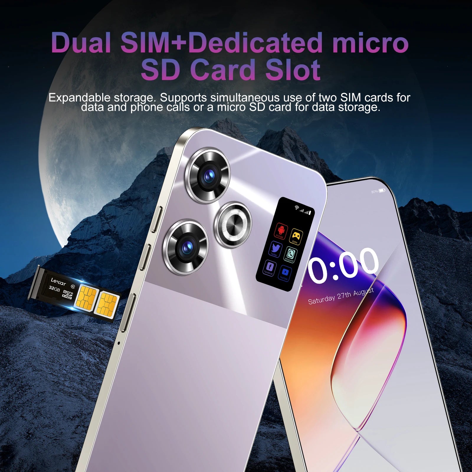 S25 Ultra 5G Smartphone - 1TB Storage, 108MP Camera, 7.3-inch Display Tidesmit