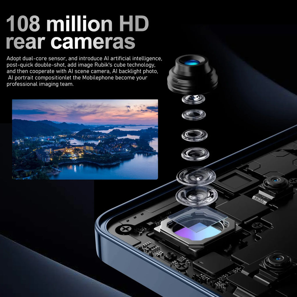 GT10 Pro 5G Smartphone: 1TB Storage, 16GB RAM, AMOLED Display Tidesmit