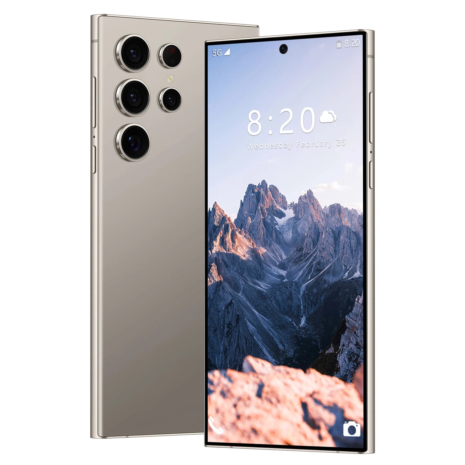 S24 Ultra 5G Smart Phone High Quality 16GB RAM and 1TB Storage Phone Gray 16g 1TB Tidesmit