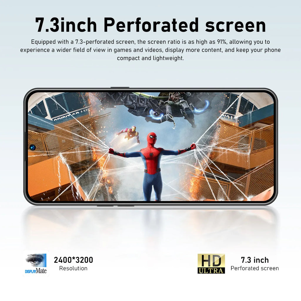 S26 Ultra 5G Smartphone: 7.3" OLED, 16GB RAM, 1TB Storage Tidesmit