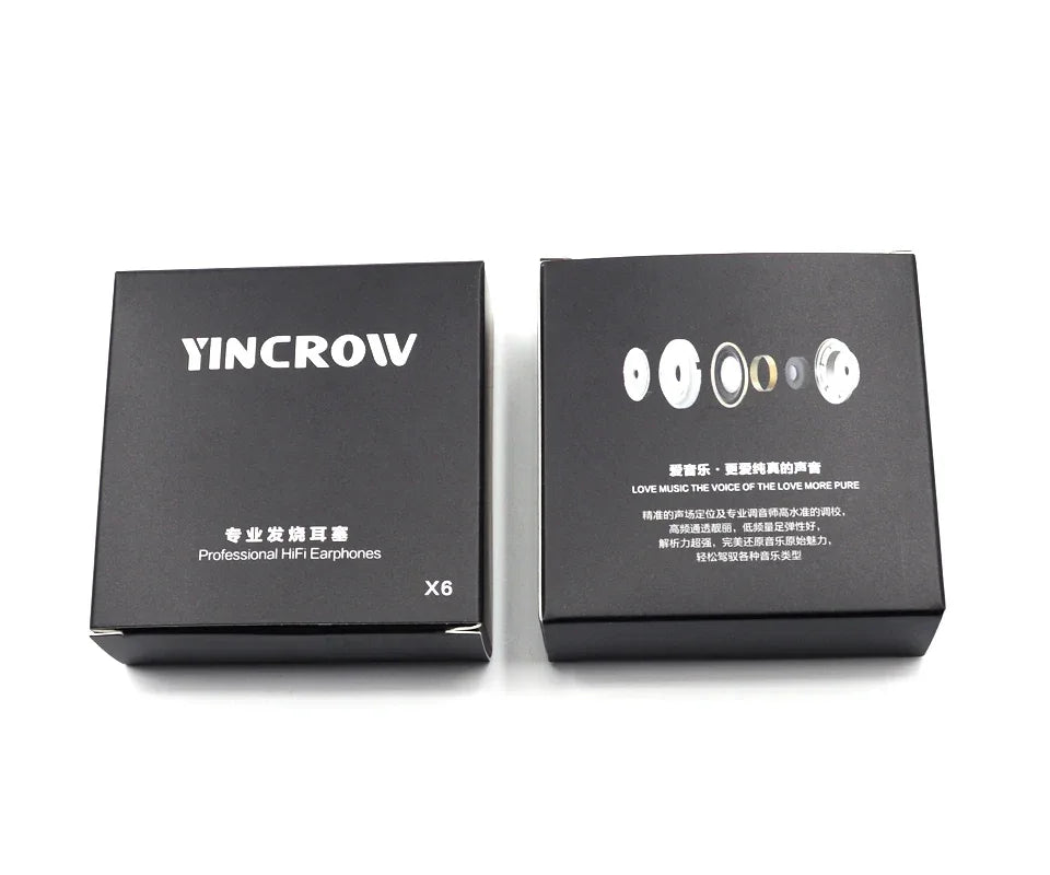 Wired HiFi Earbuds with Mic – Tidesmit Flat Head In-Ear Headphones Tidesmit