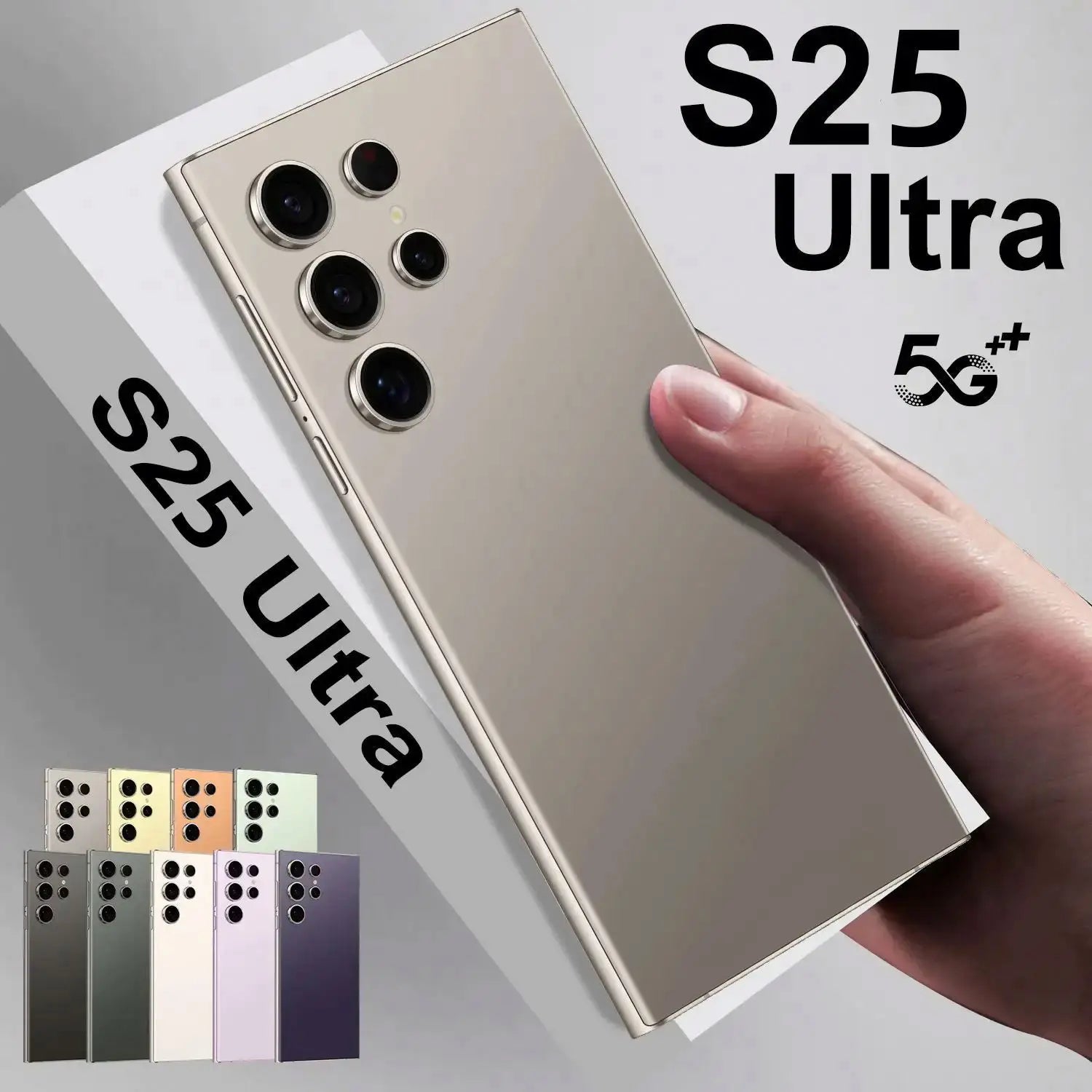 S25 Ultra 5G Smartphone, 1TB Storage, 16GB RAM, 7.3 Inch Display Tidesmit